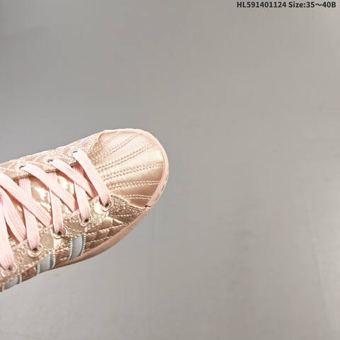 Adidas Caroline Hu x Adidas Originals Superstar W Light Pink White EU 35-40 Skate Shoe - Unisex (BS-65467)