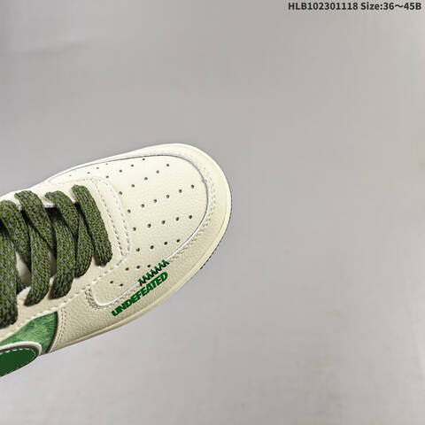 Nike Air Force 1 Low Supreme Off White Green Olive Green EU 36-45 Sneaker - Unisex (BS-63516)