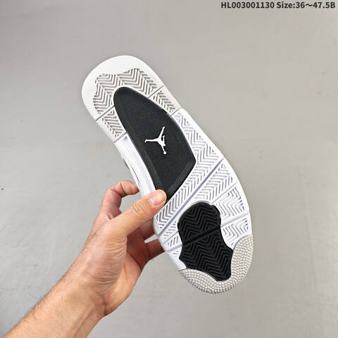 Air Jordan 4 Retro Military Black AIR JORDAN 4 Aj4 Lifestyle (BS-67600)