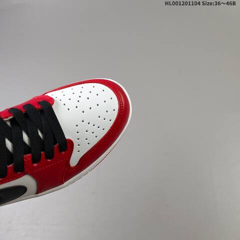 Air Jordan 1 Low OG Black Muslin Varsity Red Replica AIR JORDAN 1 Aj1 Lifestyle (BS-67845)