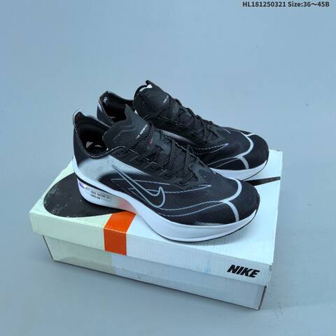 Nike ZoomX Vaporfly NEXT 4 Vaporweave White Black Orange EU 36-45 Running Shoe - Unisex (BS-61218)