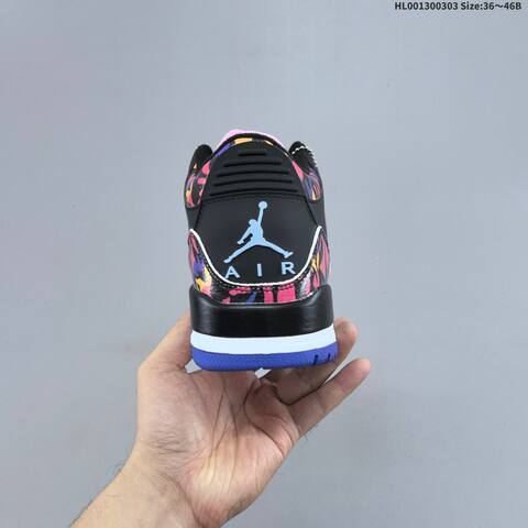 Air Jordan 3 Retro AIR JORDAN 3 Aj3 Lifestyle (BS-66624)