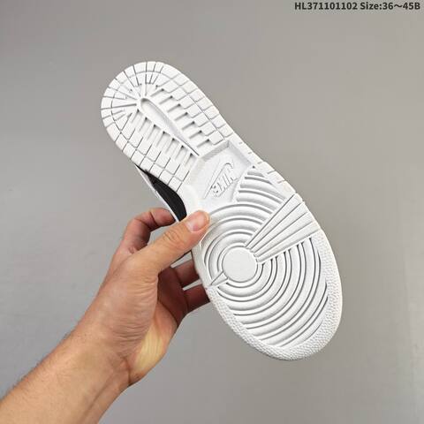 Nike SB Dunk Low White Black EU 36-45 Skate Shoe - Unisex (BS-63939)