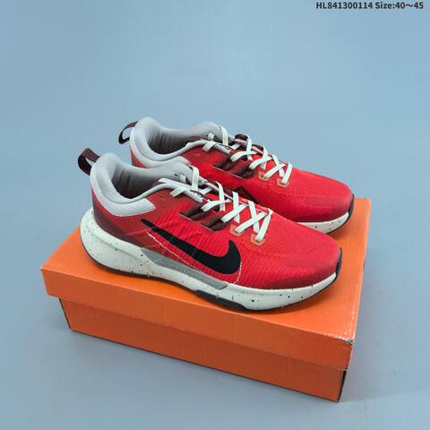 Nike Juniper Trail 2 White Brown Red Multicolor EU 40-45 Trail Shoe - Men's (BS-61997)