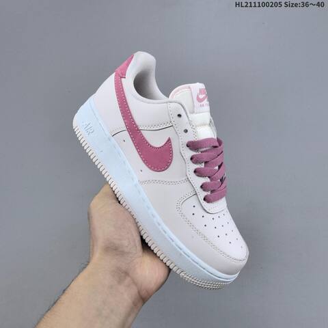 Nike Air Force 1 07 LX Light Pink Dark Pink White EU 36-40 Sneaker - Unisex (BS-61528)