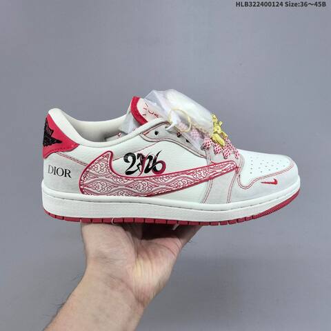 Nike Air Jordan 1 x Travis Scott AIR JORDAN DIY Lifestyle (BS-66854)