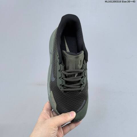 Nike Comfort Ride EasyOn IF4997-008 Dark Olive Green Black Grey EU 36-45 Running Shoe - Unisex (BS-61266)
