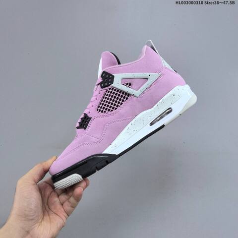 Air Jordan 4 Retro Orchid AIR JORDAN 4 Aj4 Lifestyle (BS-66571)