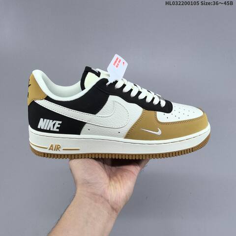 Nike Air Force 1 07 LV8 Grey Navy Off White EU 36-45 Sneaker - Unisex (BS-62231)