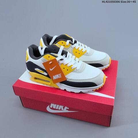 Nike Air Max 90 White Burgundy Pink Grey Black EU 36-45 Sneaker - Unisex (BS-61460)