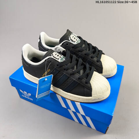 Adidas Superstar JQ3214 Black Off White Gum Green EU 36 45 Skate Shoe EU 36-45 - Unisex (BS-65527)