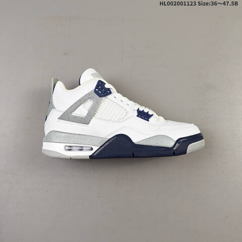 Air Jordan 4 Retro Midnight Navy AIR JORDAN 4 Aj4 Lifestyle (BS-67711)