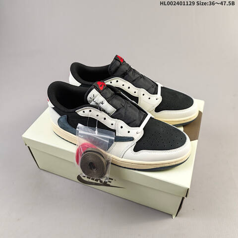 Travis Scott x Air Jordan 1 Low OG AIR JORDAN 1 Aj1 Lifestyle (BS-67613)