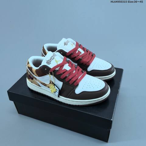 Air Jordan 1 Low Year Of The Horse CNY AIR JORDAN 1 Aj1 Lifestyle (BS-66524)
