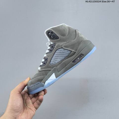 Air Jordan 5 Retro Wolf Grey Replica AIR JORDAN 5 Aj5 5 TP Lifestyle (BS-66445)