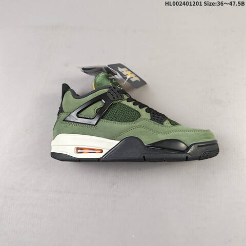 Undefeated x Air Jordan 4 Retro Replica AIR JORDAN 4 Aj4 4 MA-1 Unde Lifestyle (BS-67582)