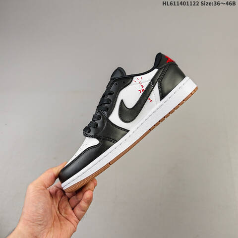 Travis Scott x Air Jordan 1 Low AIR JORDAN 3D Lifestyle (BS-67737)