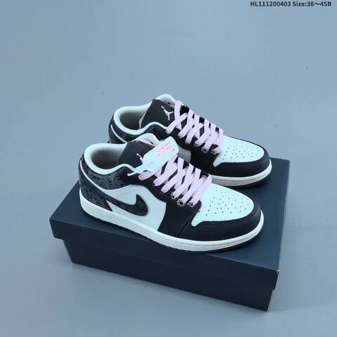 Air Jordan 1 Low Valentine s Day AIR JORDAN 1 Aj1 Lifestyle (BS-66335)