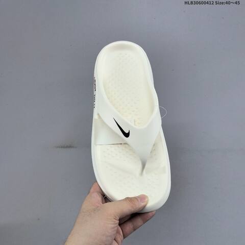 Nike Victori One Flip Flop Off White Black Red EU 40-45 Sandal - Men's (BS-60805)