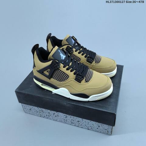 Nike Air Jordan 4 Retro AIR JORDAN FQ8138-103 36 36 5 37 5 38 Lifestyle - Women's (BS-66798)