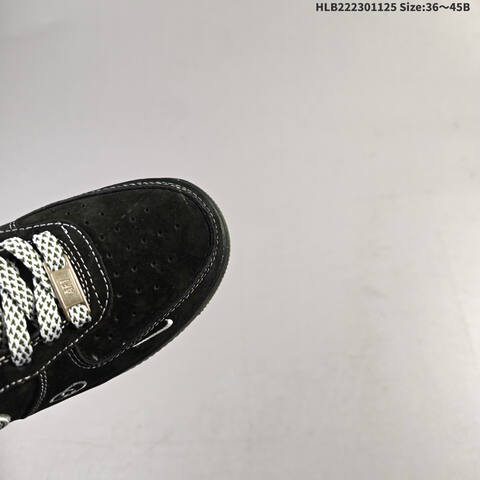 Nike Air Force 1 07 Black White Green EU 36-45 Sneaker - Unisex (BS-63086)