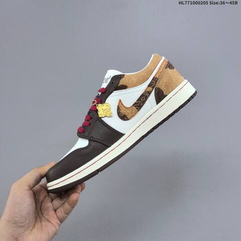 Air Jordan 1 Low Year Of The Horse CNY AIR JORDAN 1 Aj1 Lifestyle (BS-66695)