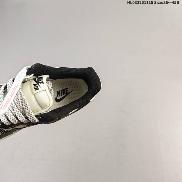 Nike Air Force 1 07 LV8 JP8028-004 black off white grey white yellow EU 36-45 sneaker