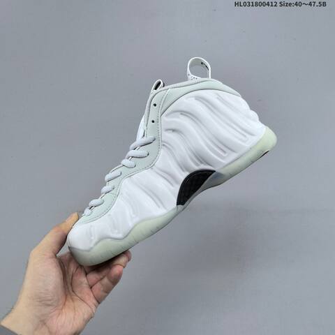 Nike Air Foamposite One Black Purple Silver White EU 40-47 5 Basketball Shoe - Men's (BS-60786)