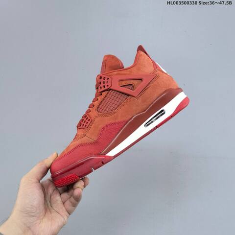 Nigel Sylvester x Air Jordan 4 OG Brick By Brick BIKE AIR JORDAN 4 Aj4 Lifestyle (BS-66406)