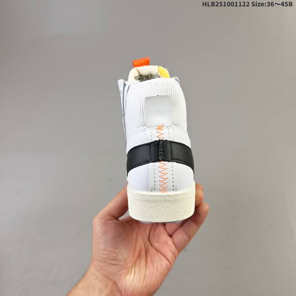 Nike Blazer Mid 77 Jumbo white black beige orange EU 36-45 skate shoe
