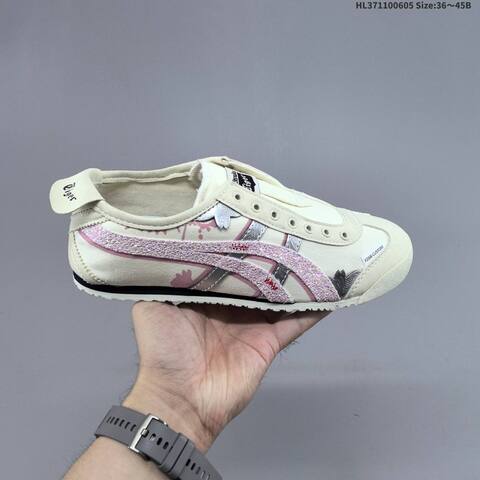 Onitsuka Tiger MEXICO 66 SLIP ON Cream White Grey Blue Black EU 36-45 Sneaker Casual Sneakers - Unisex (BS-68765)