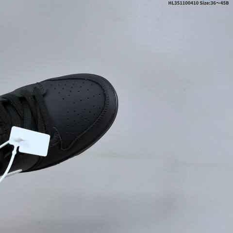 Nike Dunk Low Black White EU 36-45 Skate Shoe - Unisex (BS-60837)