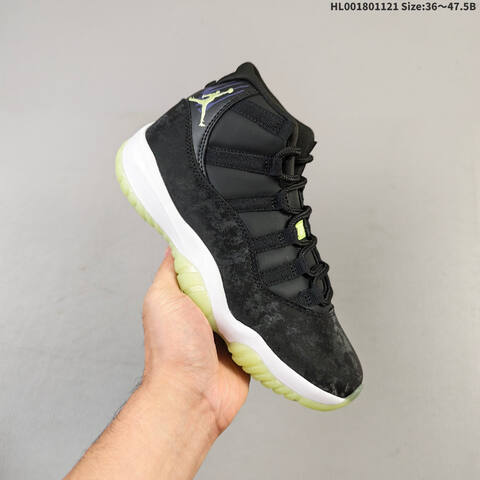 Air Jordan 11 Retro High Barely Volt AIR JORDAN 11 Aj11 Lifestyle (BS-67740)