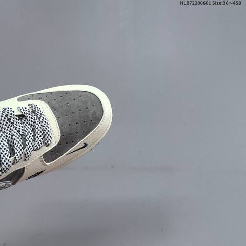 Nike Air Force 1 07 LV8 JR8888 004 Off White Grey Navy Blue EU 36 45 Skate Shoe EU 36-45 - Unisex (BS-60007)