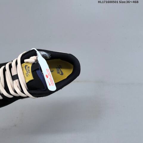 Nike Dunk SB Low Black Pale Pink White Yellow EU 36-46 Skate Shoe - Unisex (BS-60545)