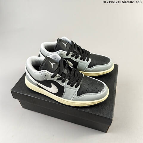 Air Jordan 1 Low Light Smoke Grey AIR JORDAN 1 Aj1 Lifestyle (BS-67513)