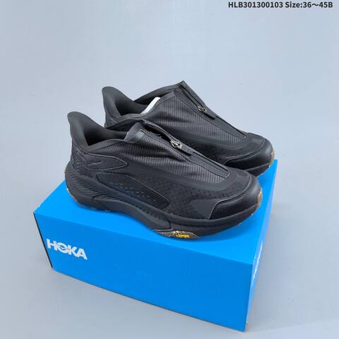 HOKA ONE ONE Project Transport Black Silver Neon Yellow EU 36-45 Trail Shoe Trail Running Sneakers - Unisex (BS-69413)