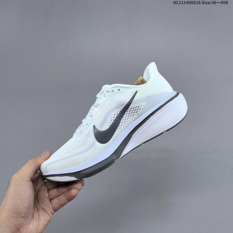 Nike Air Zoom Pegasus 42 White Grey EU 36-45 Running Shoe - Unisex (BS-59900)