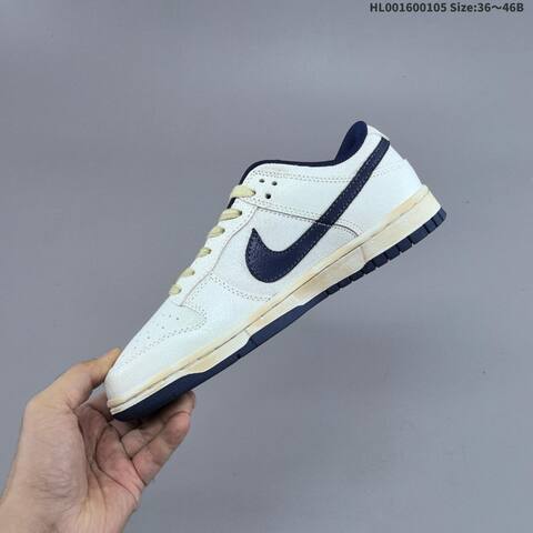 Nike Stranger Things x Dunk SB Low Off White Navy Beige EU 36-46 Skate Shoe - Unisex (BS-62224)