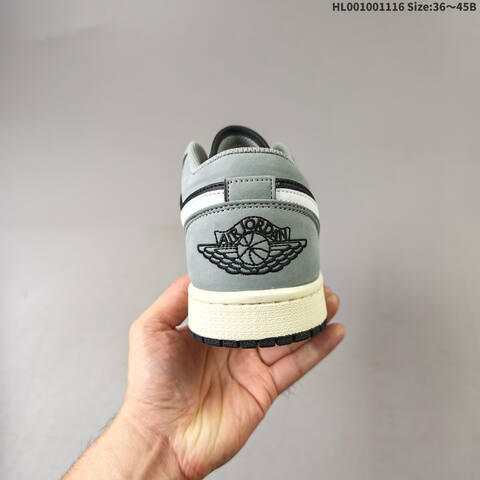 Air Jordan 1 Low Light Smoke Grey AIR JORDAN 1 Aj1 Lifestyle (BS-67797)
