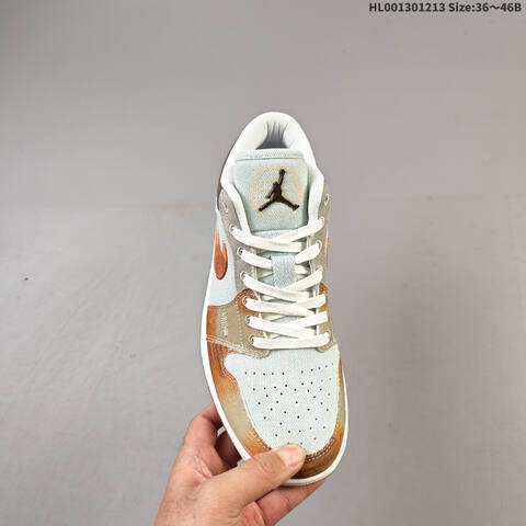 Air Jordan 1 Low SE Multi-Color Distressed AIR JORDAN 1 Aj1 1 Jo Lifestyle (BS-67463)