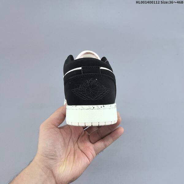 Jordan Air Jordan 1 Low Black/White/Grey 36~46B basketball