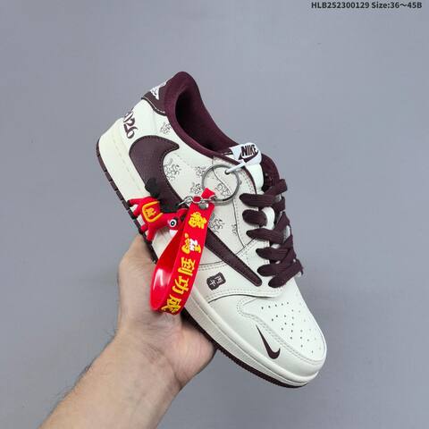 Nike Air Jordan 1 x Travis Scott AIR JORDAN DIY Lifestyle (BS-66771)