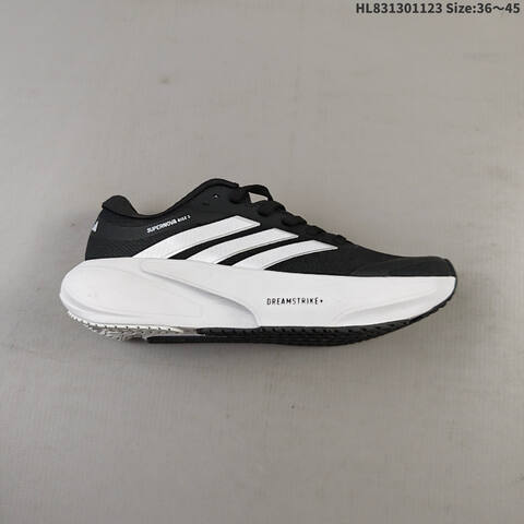 Adidas Supernova Rise 3 Black White EU 36-45 Running Shoe - Unisex (BS-65500)