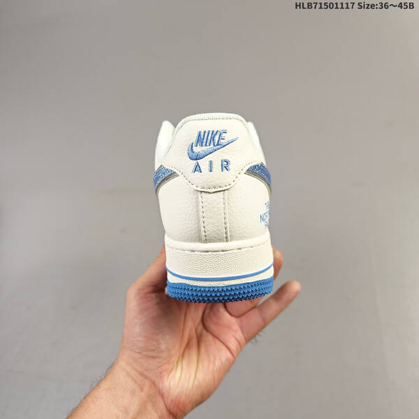 Nike Air Force 1 07 LV8 off white light blue EU 36-45 sneaker