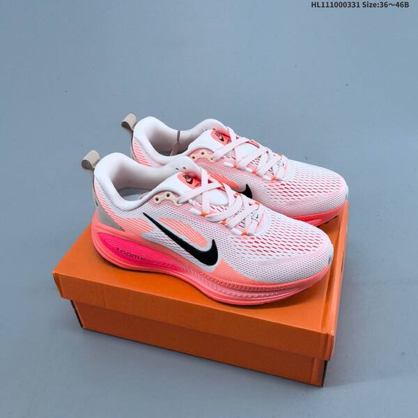 Nike Vomero 18 ReactX Air Zoom Black White Cream Pink EU 36-46 running shoe