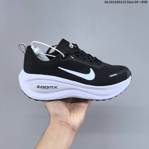 Nike Vomero Plus ReactX Air Zoom ZoomX Black White Teal EU 36-45 Running Shoe - Unisex (BS-62099)