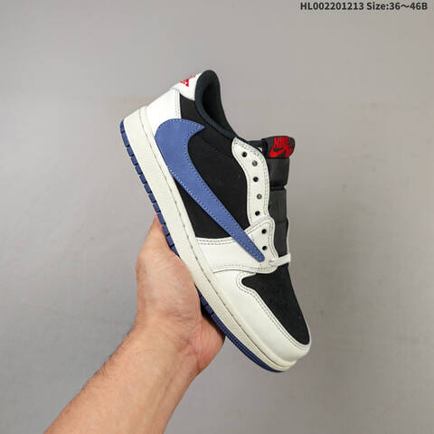 Travis Scott x Air Jordan 1 Low AIR JORDAN 1 Aj1 Lifestyle (BS-67460)