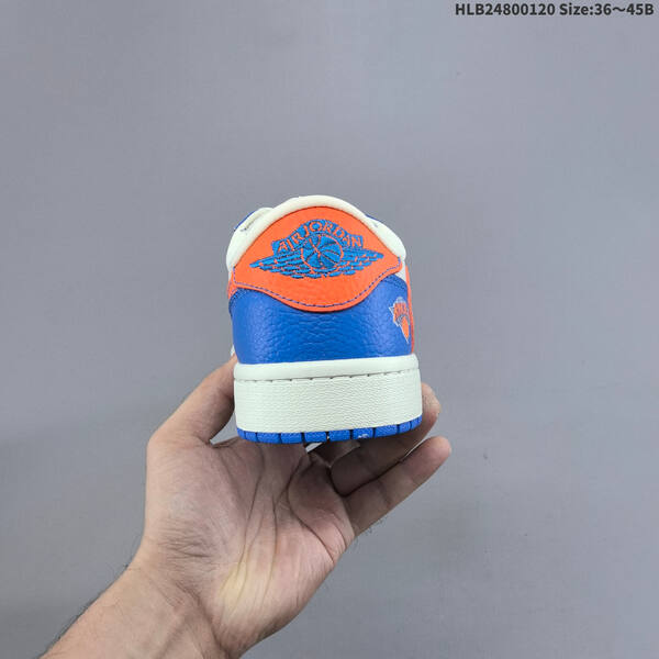 Nike Air Jordan 1 Low Travis Scott x New York Knicks white blue orange 36 45 casual lifestyle