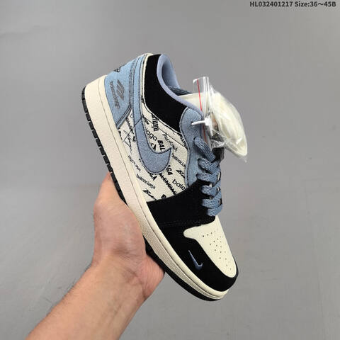 Nike Air Jordan 1 Low Lifestyle (BS-67398)